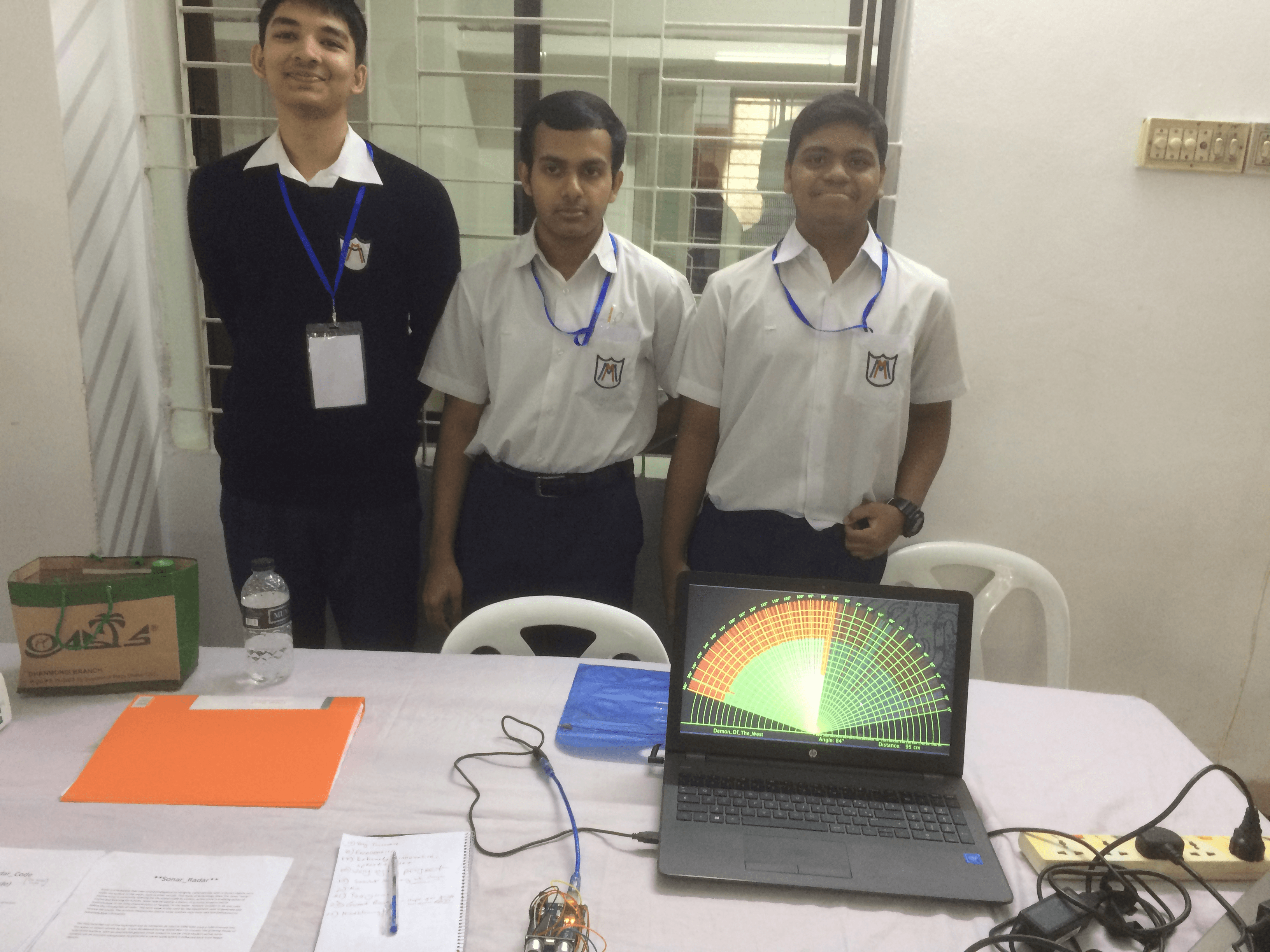 Sonar Radar — Science Fair Champion 1
